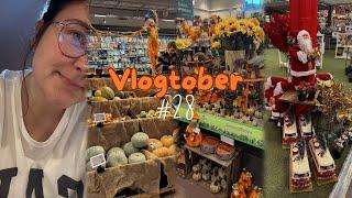 VLOGTOBER #28 | Yatak temizleme, Yılbaşı ve Sonbahar dekorasyonları, Market alşverişi, Peynir Tabağı