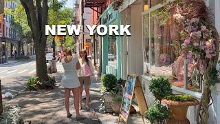 New York City Walking Tour Summer 2025 West Village NYC 4K Walk Manhattan NYC Most Stylish Streets