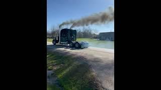 Kuhnle Brothers semi truck burnout