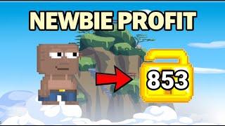 NEWBIE PROFIT!! HOW TO START GROWTOPIA FOR NEWBIE | Growtopia Profit 2024 | Growtopia