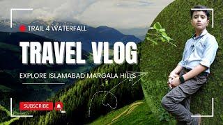 explore Islamabad margala hills trail 4 waterfall | Muhammad Hasnain vlogger