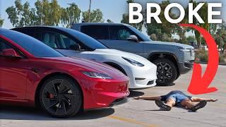 My Monthly Payment on 2 Tesla's & Rivian + Insurance