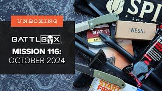 Maybe My Favorite Item? - Unboxing Battlbox Mission 116 - Pro Plus - October 2024