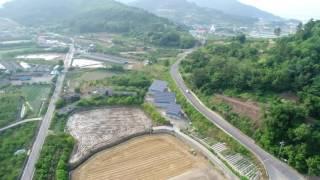 하늘에서 본 밀양 - 상남면 평촌리, 마산리, 동산리, 외산리