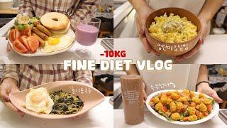 (ENG) I exercise for 30 minutes every day, and I use ingredients to make a diet Vlog