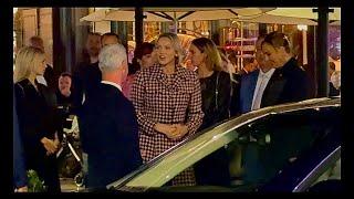 PRINCESS OF MONACO CHARLENE VISITED CAFE DE PARIS / LUXURY LIFESTYLE & BEST CARS