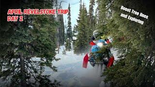 Polaris Boost chasing a modded out Skidoo in the Trees - Explore Day | EP 90