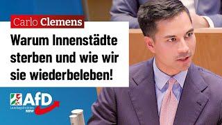 Warum Innenstädte sterben und wie wir sie wiederbeleben! – Carlo Clemens (AfD)