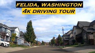 Felida, Washington | 4k Driving Tour