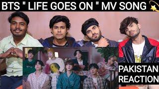 Bts "Life Goes On" Official mv song - Abaid Official - Pakistani Reaction 