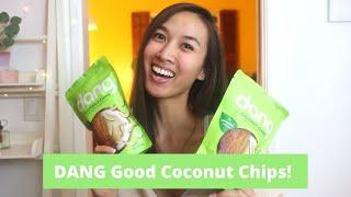 YOU WON'T BELIEVE HOW GOOD THESE HEALTHY CHIPS ARE! | Dang Coconut Chips Review