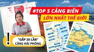 TOP 5 CẢNG BIỂN LỚN NHẤT THẾ GIỚI