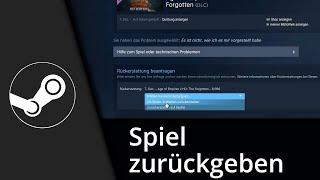 Steam Spiel zurückgeben / Geld zurück (funktioniert in 2024)  Tutorial