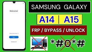 Samsung A14/A15 Frp Bypass Android 13/14 Without PC | Samsung Google Account Bypass