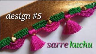 ಸೀರೆ ಕುಚ್ಚು#6.sarre tassels with beads designs tutorial for bignners.learn with m