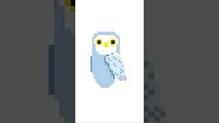 Owl pixel art!!!