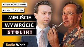 Wojciech Cejrowski vs Krzysztof Bosak: Mieliście wywrócić stolik, a wy się do niego dosiedaliście!