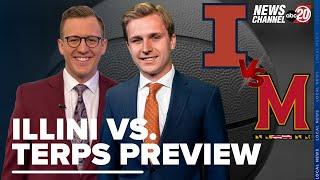 Carson Gourdie Previews Maryland vs Illinois With Former Newschannel 20 Sunrise Anchor AJ Gersh