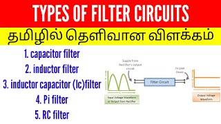 types of filter circuits in tamil