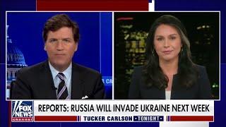 Tucker Carlson and Tulsi Gabbard - Does Biden want war? - Friday, February 11