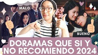  DORAMAS QUE SI Y NO RECOMIENDO PRIMERA MITAD 2024 |  Melidrama 