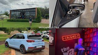 Hyundai i30N Exhaust | Breakfast at lunch | Jumping Date at Total Ninja | Polo GTi Mirrors | Vlog