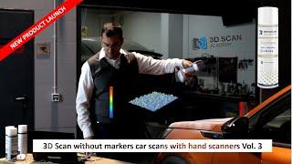 3D Scan without markers car scans with hand scanners Vol. 3