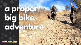 Dirt Chimp Goes South: Top Notch Big Bike Day!