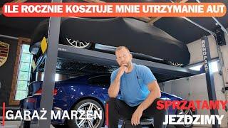 Mój ROCZNY KOSZT UTRZYMANIA AUT  | GARAŻ MARZEŃ | #Bmw #M3 #SL500 #Mustang #Usa