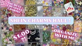 SHEIN HAUL ! NAIL CHARMS + NAIL ART 