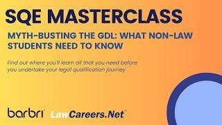 Masterclass | Myth-busting the GDL - with BARBRI | LawCareers.Net