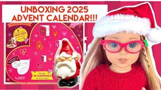 Unboxing Opening Review: 2024 OG Our Generation Advent Calendar for 18” Dolls AG American Girl