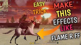 HOW TO EDIT HORSE EFFECTS LIKE FLAME R FF||JONNY GAMING TUTORIAL||FREE FIRE MONTAGE TUTORIAL