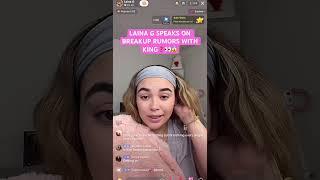 LAINA & KING BREAKUP️10.19.24 TIKTOK LIVE