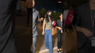 Nysa Devgan Spotted at Airport Last Night 