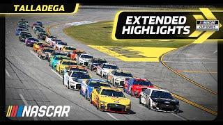 Talladega ends in wild photo finish | NASCAR Cup Series Extended Highlights