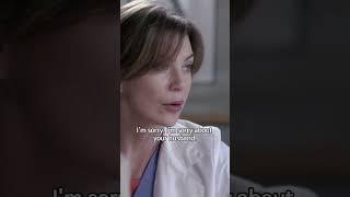 "So the wronged woman here, Dr. Grey." - Grey's anatomy (Season 02 Episode 01)