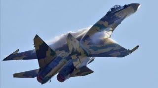 Высший пилотаж Су-35C / Su-35S ( Flanker-E)