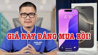 iPhone 16 Pro GIẢM SỐC, đáng mua hơn hẳn iPhone 15 Pro Max!