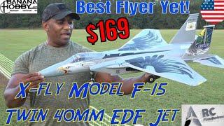 I'm Blown Away by This $169 X-Fly F-15 Eagle Twin 40mm EDF Jet!