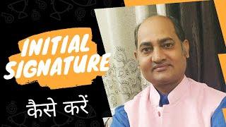 How to do Initial or Short Signature, Best signature Expert and Astrologer in India Vivek Tripathi