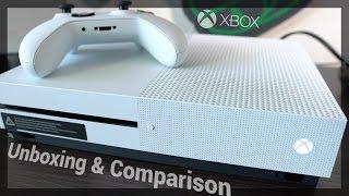 New Xbox One S Unboxing, Overview, & Comparison to Old Xbox One!