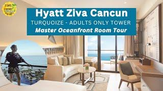 Hyatt Ziva Cancun | Room Tour & Review | Oceanfront Master Sky Suite | Cancun, Mexico