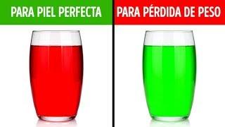 5 Bebidas saludables y simples que puedes hacer en un minuto