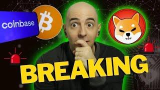 SHIBA INU HOLDERS GET READY FOR THIS TO HAPPEN (Pullback)! COINBASE CEO IS LOVING THIS!