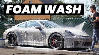 Porsche 911 GT3 Foam Wash - Exterior Auto Detailing