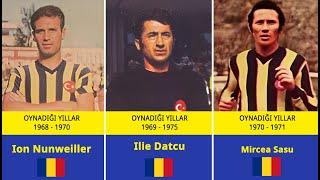 Fenerbahçe'nin Yabancı Futbolcuları 1968-2000