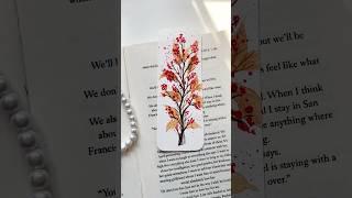 Easy Bookmark Painting #bookmark #art #diy #craft #shorts #diycrafts