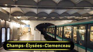 Metro Station Champs-Élysées–Clemenceau - Paris  - Walkthrough 