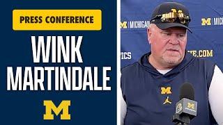 Wink Martindale Talks Sherrone Moore, Pushes Back On Don Brown Comparison | Michigan Football